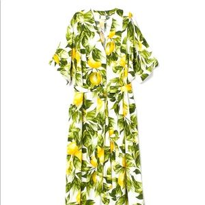 H&M Lemon Caftan- Reserved for @lmlbruck